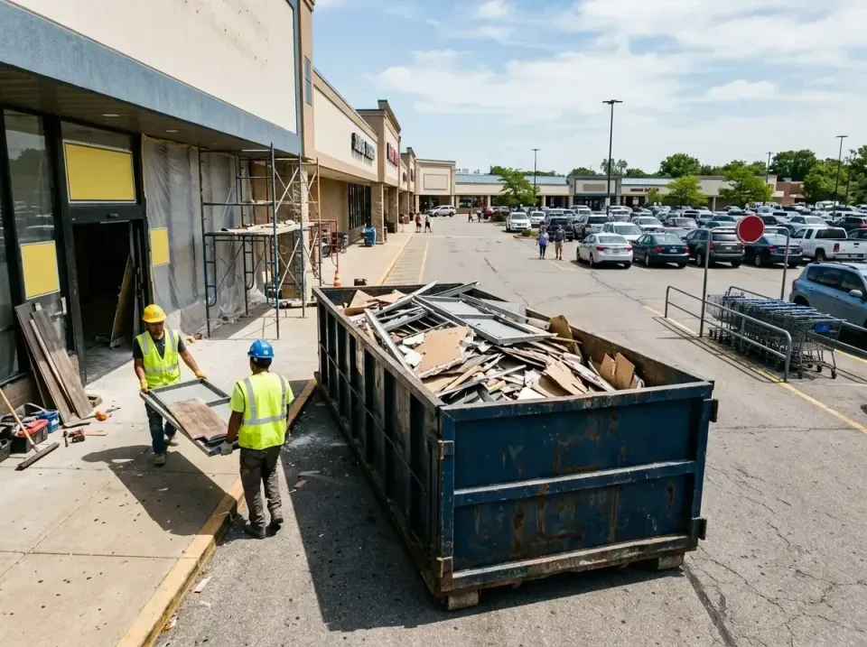 retail-store-renovation-debris-003 — frequently asked questions, Roll-off Dumpster Rentals in Fairmont, WV